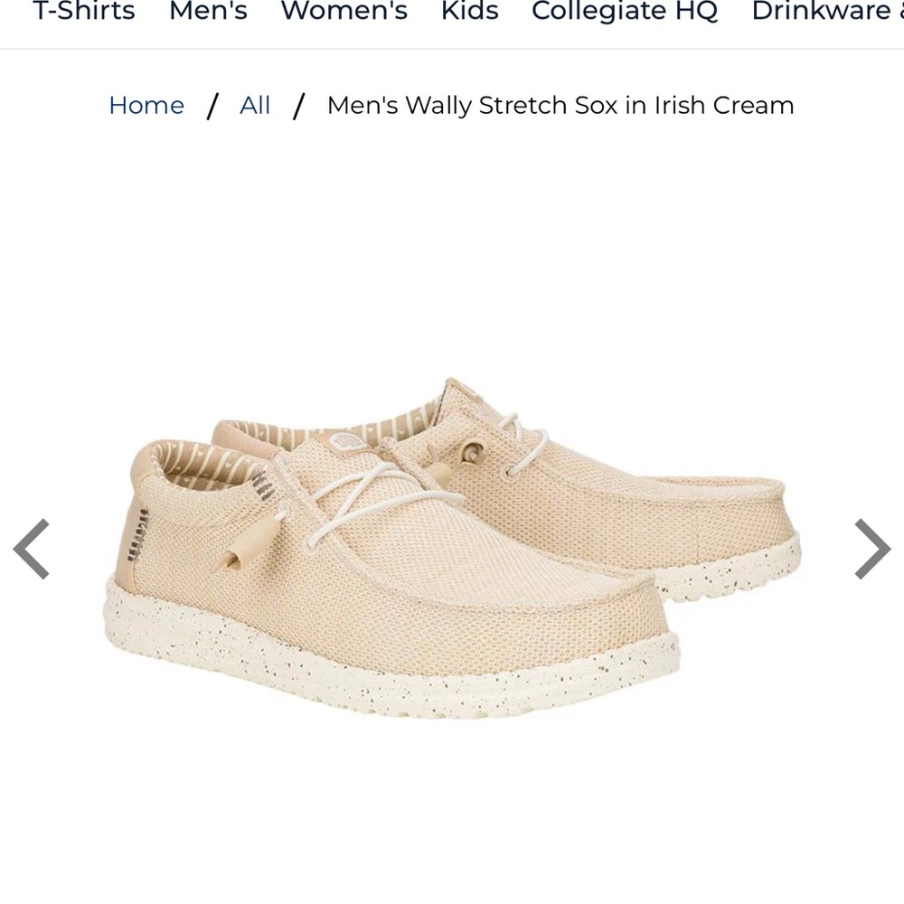 Hey Dude Beige Slip-On Shoes - Picture 4 of 4
